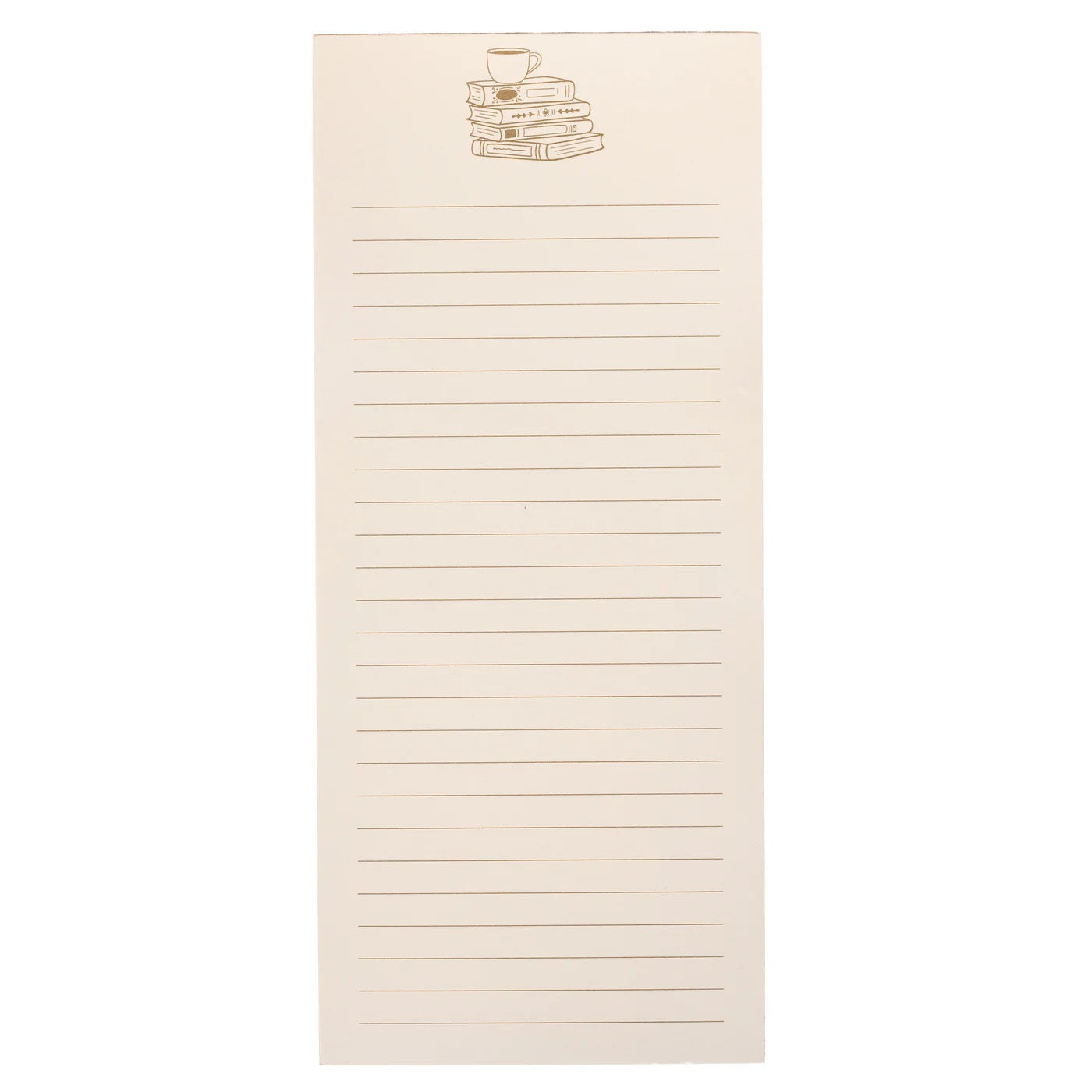 List Pad Books And Coffee 50 MW-23143
