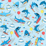 Surfing Sharks Roll Wrap 50 MW-23167