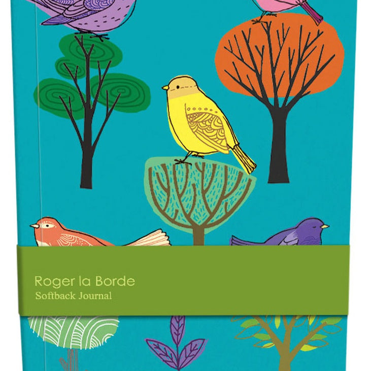 Bird Blue Softcover Journal 50 MW-23199