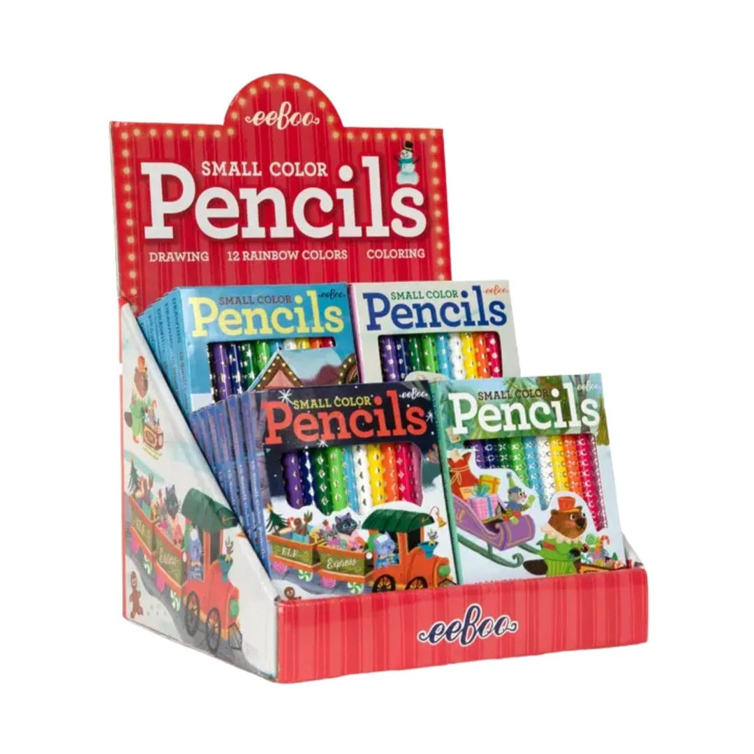 eeBoo Christmas Village Small Pencils 80 MW-23207