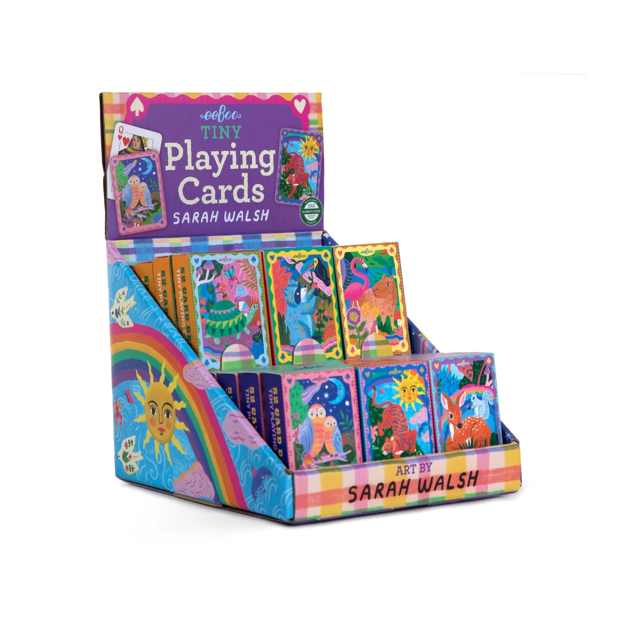 eeBoo Sarah Walsh's Tiny Playing Cards 80 MW-23211