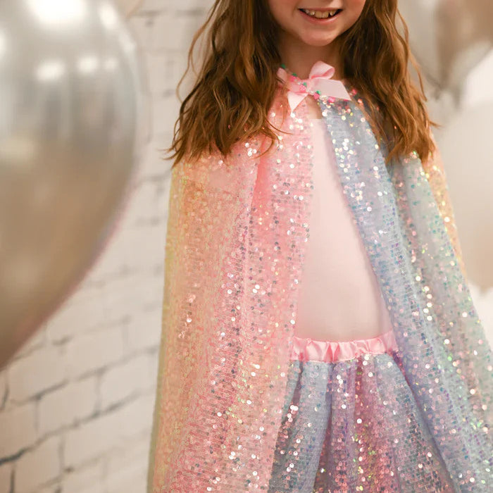 Great Pretenders Ombre Sequins Cape