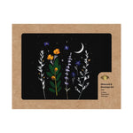 Denik Flower Crescent Moon Notecards 50 MW-23247