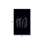 Denik Flower Crescent Moon Notecards 50 MW-23247_2
