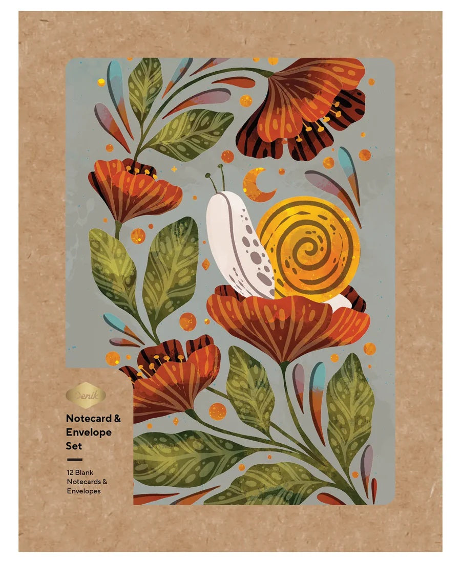 Denik Moonlight Snail Notecards 50 MW-23251