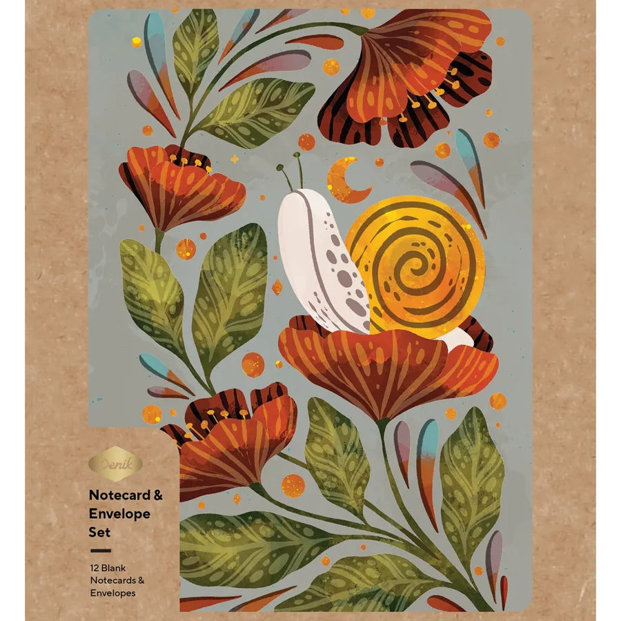 Denik Moonlight Snail Notecards 50 MW-23251