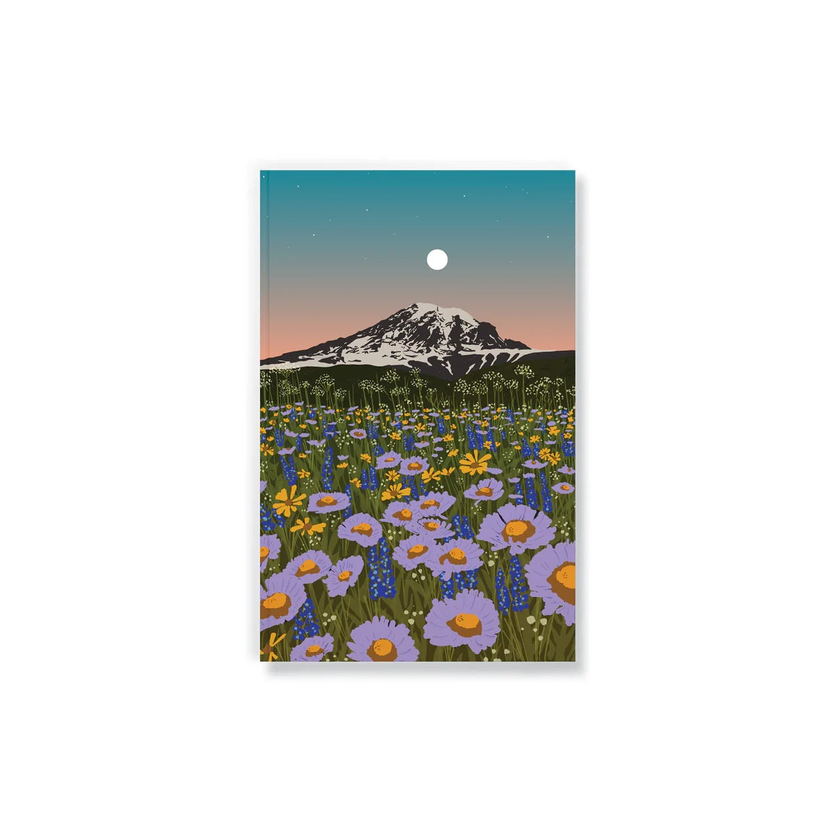 Denik Mountain Flowers Classic Layflat Notebook 50 MW-23254