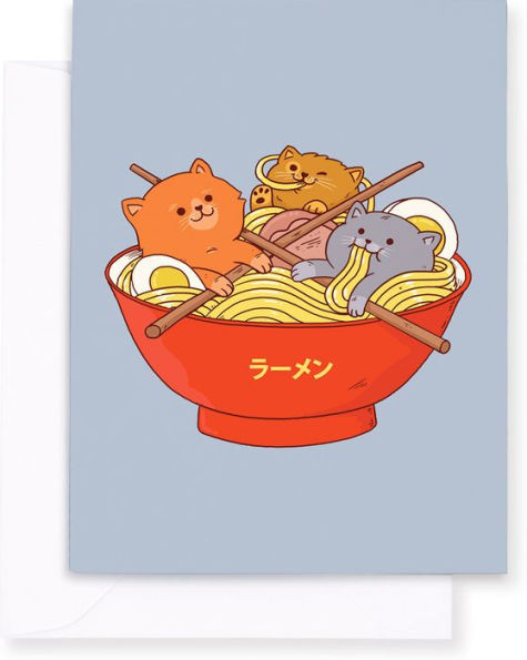 Denik Ramen & Cats Notecards 50 MW-23258