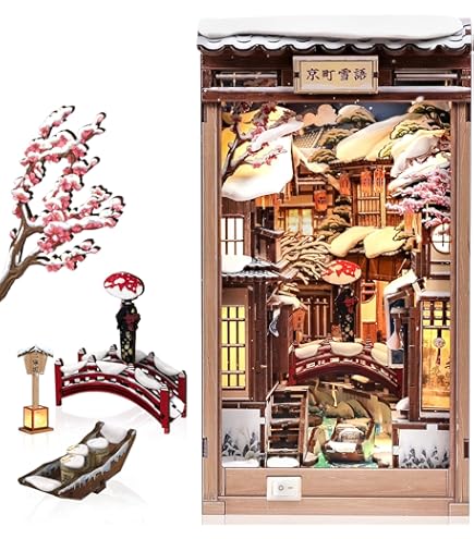 Hands Craft Kyoto Snow Whisper DIY Book Nook Kit 50 MW-23263_cad362d3-c31b-48db-8fca-c2799895fe05