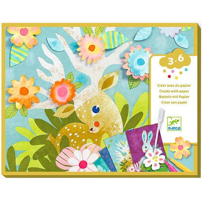 Djeco Create With Paper Blotting Paper Kit 80 MW-23374
