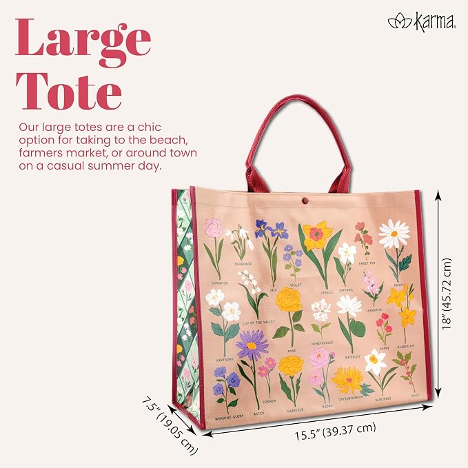 Karma Botanical Large Tote