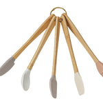 Silicone & Wood Mini Kitchen Utensil Set - 5 Pieces 50 MW-23623_e4cc0420-0020-4f7c-a770-63f78be9e49c