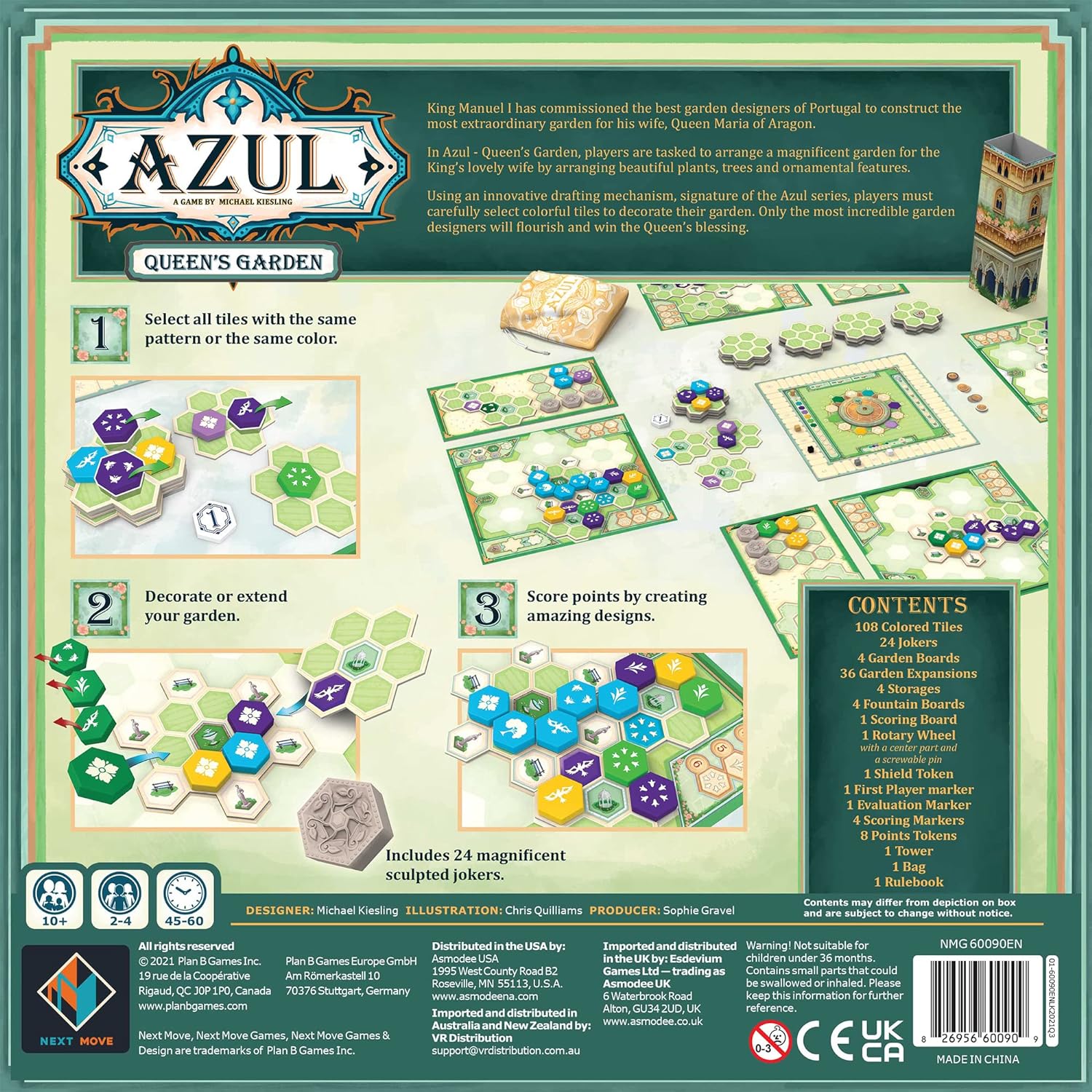 Azul: Queen's Garden NM60090EN_2