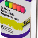 Pentel Arts Fluorescent Oil Pastels - 6 Colors Arts & Crafts PLPHNF6_539a73b3-801d-4af4-b334-4c46469b00fb