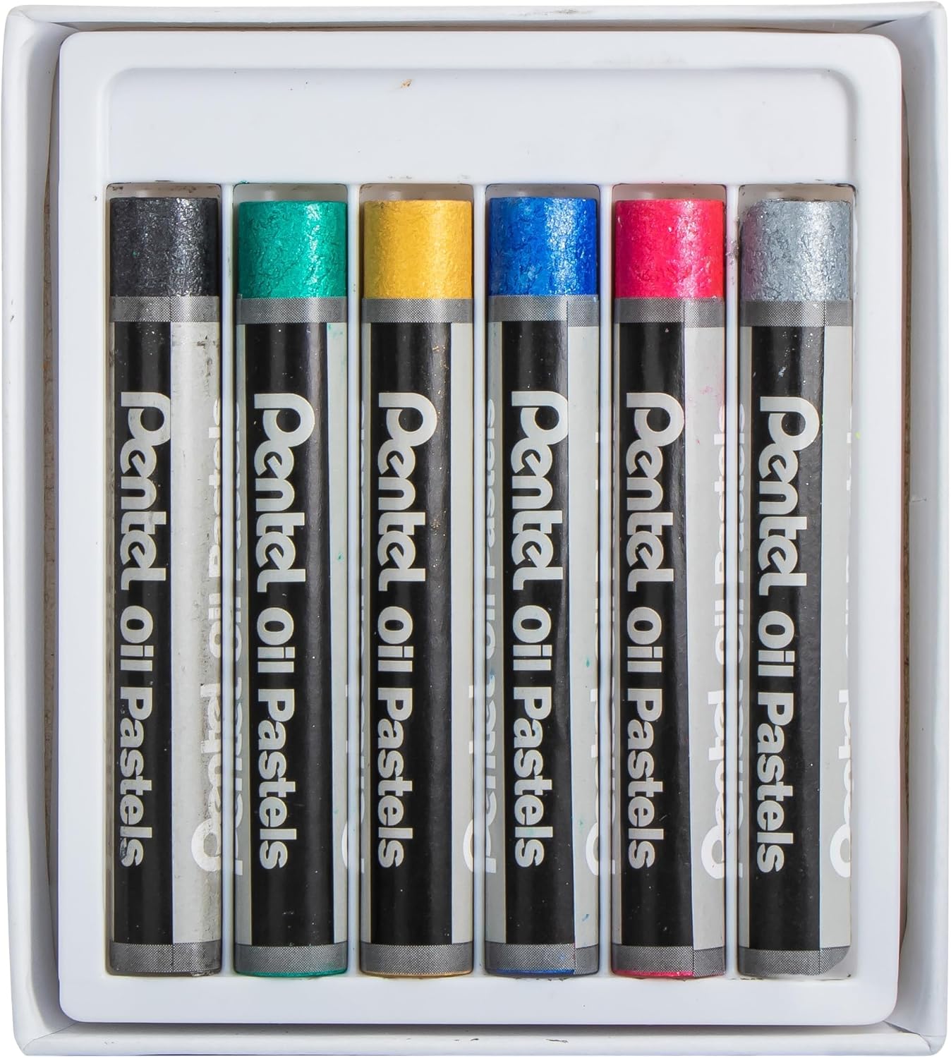 Pentel Arts Metallic Oil Pastels - 12 Colors Arts & Crafts PLPHNM6_1