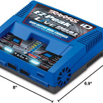 Traxxas Ez Peak Live Dual, 200W Multi-Chemistry Charger With Id, Blue 2973 RC-1028_2