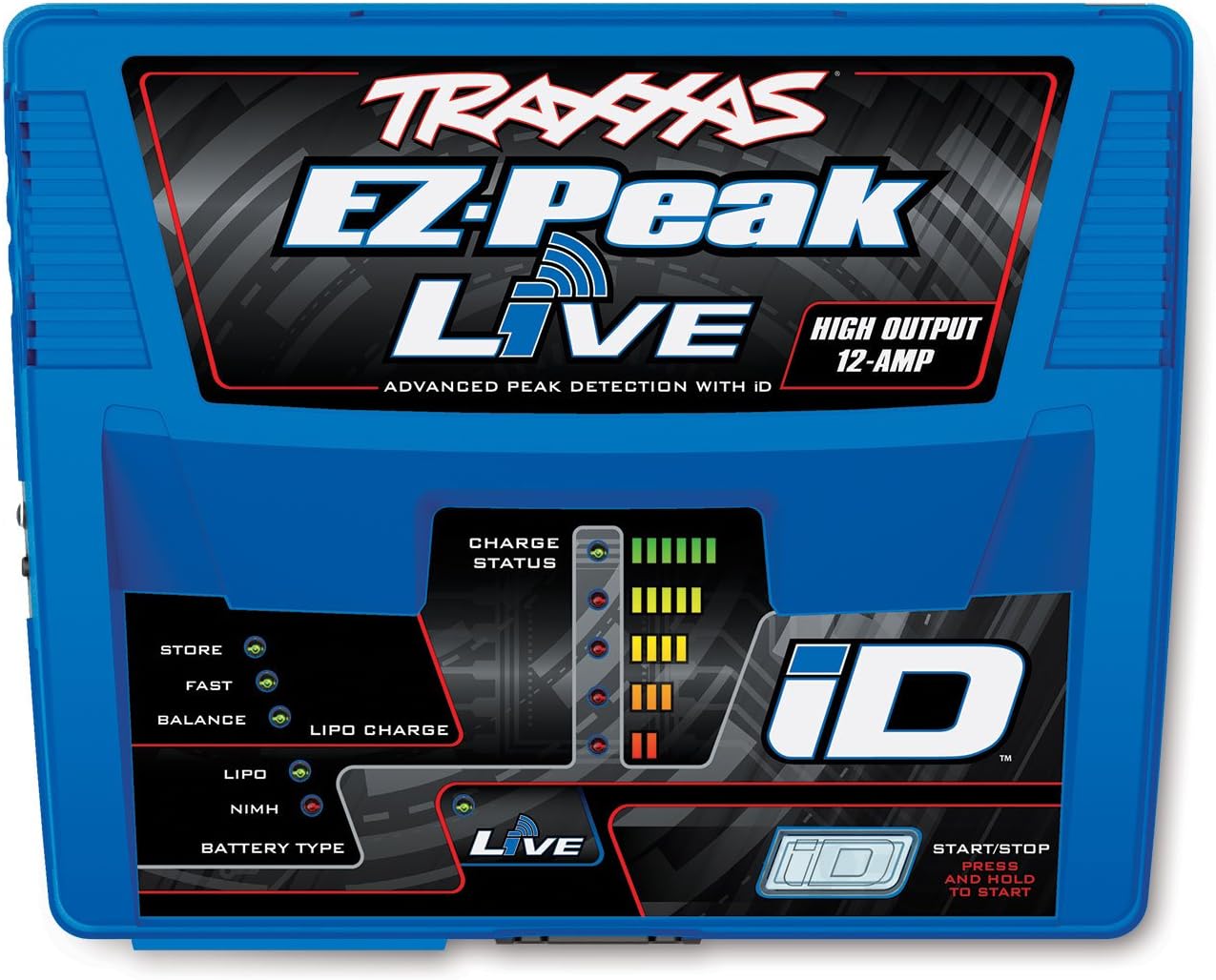 Traxxas 2971 Ez-Peak Live 12-Amp Nimh/Lipo Fast Charger With Id Technology RC-1080_3