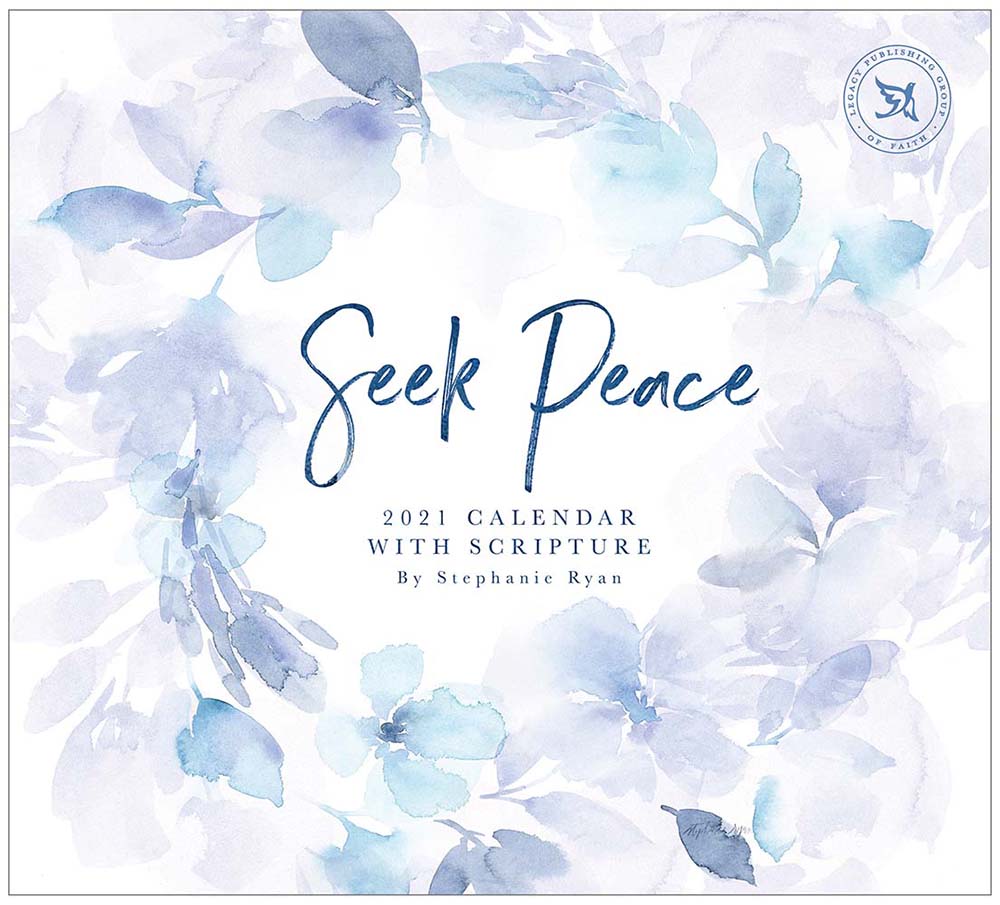 SEEK PEACE 2021 WALL CALENDAR WCA58356