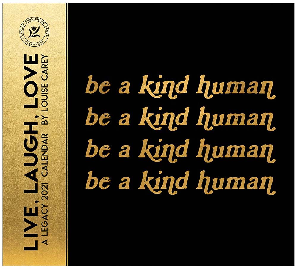 LIVE, LAUGH, LOVE 2021 WALL CALENDAR WCA58464