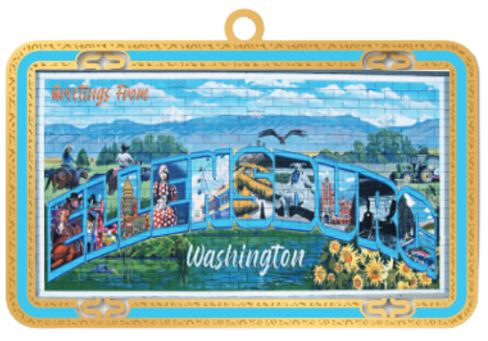 2024 ELLENSBURG ORNAMENT FROM THE ELLENSBURG DOWNTOWN ASSOCIATION ad-20205