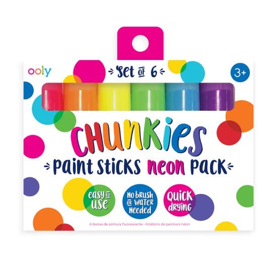 Neon Chunkies Paint Sticks cw-10430