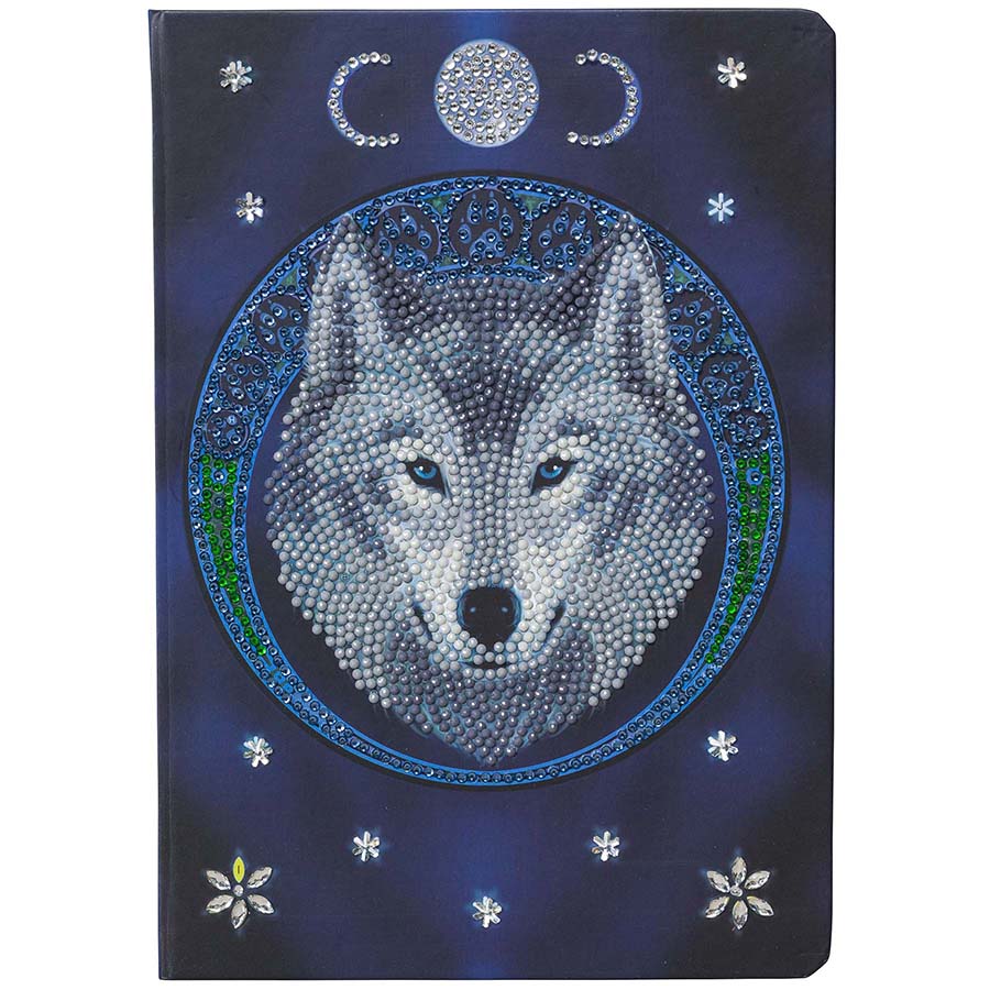 Lunar Wolf Crystal Art Notebook Kit cw-12089_c6a08f87-1ec0-427b-bd9f-898e7e4459dd
