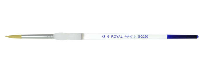 Sg Gold Taklon Round 6 Paint Brush Arts & Crafts jb-37569