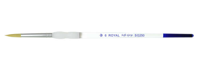 Sg Gold Taklon Round 6 Paint Brush Arts & Crafts jb-37569