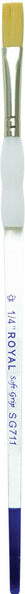 Sg Gold Taklon Stroke 1/4" Paint Brush Arts & Crafts jb-37593