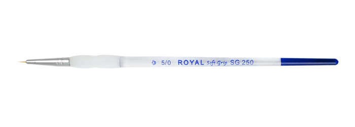 Sg Gold Taklon Round 5/0 Paint Brush Arts & Crafts jb-37911