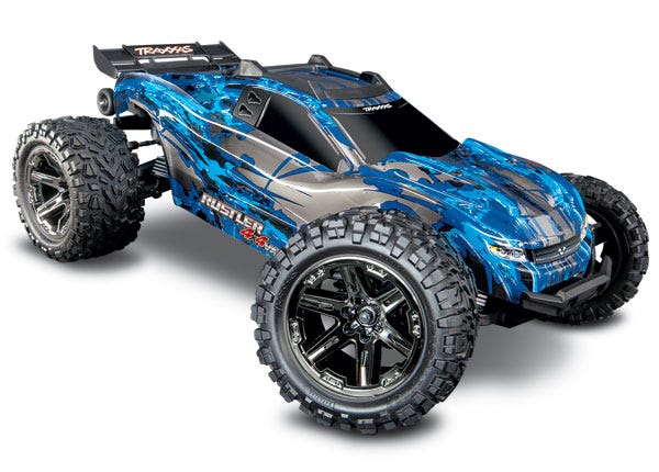 Rustler 4X4 Brushless Silver jb-38779