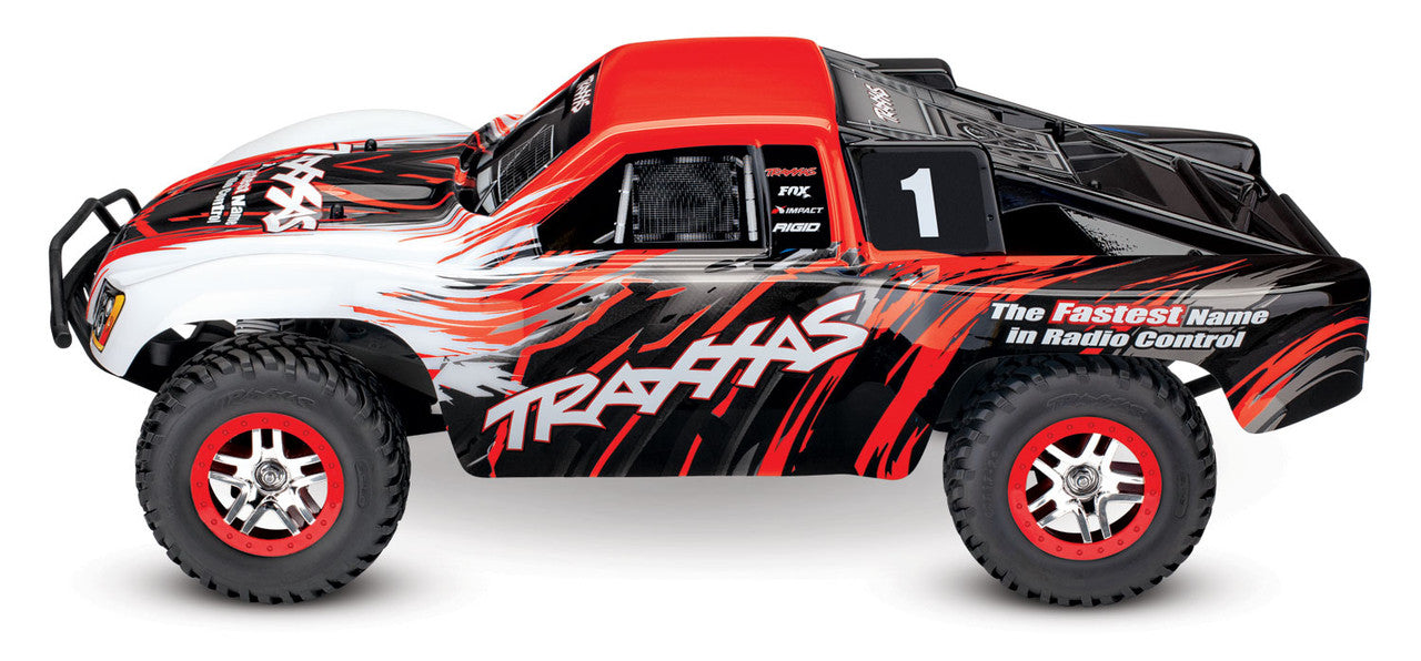 Traxxas Slash 4X4 Red Brushless Short Course Racing Truck jb-39176