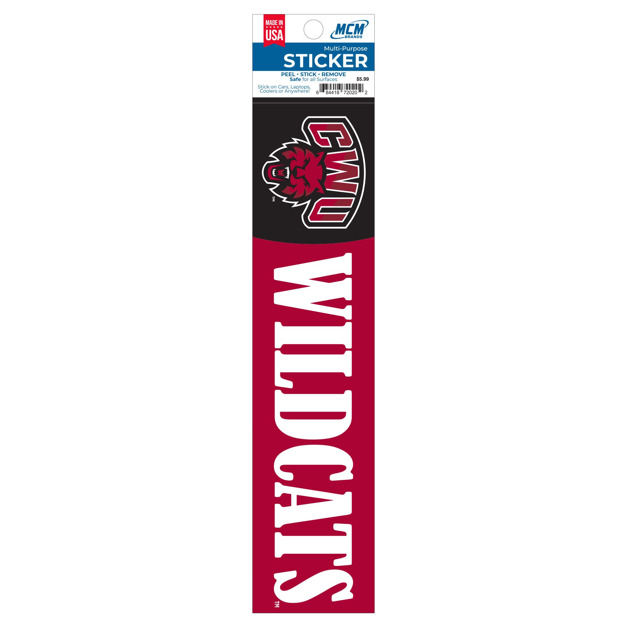 CWU Wildcats Sticker jb-40602