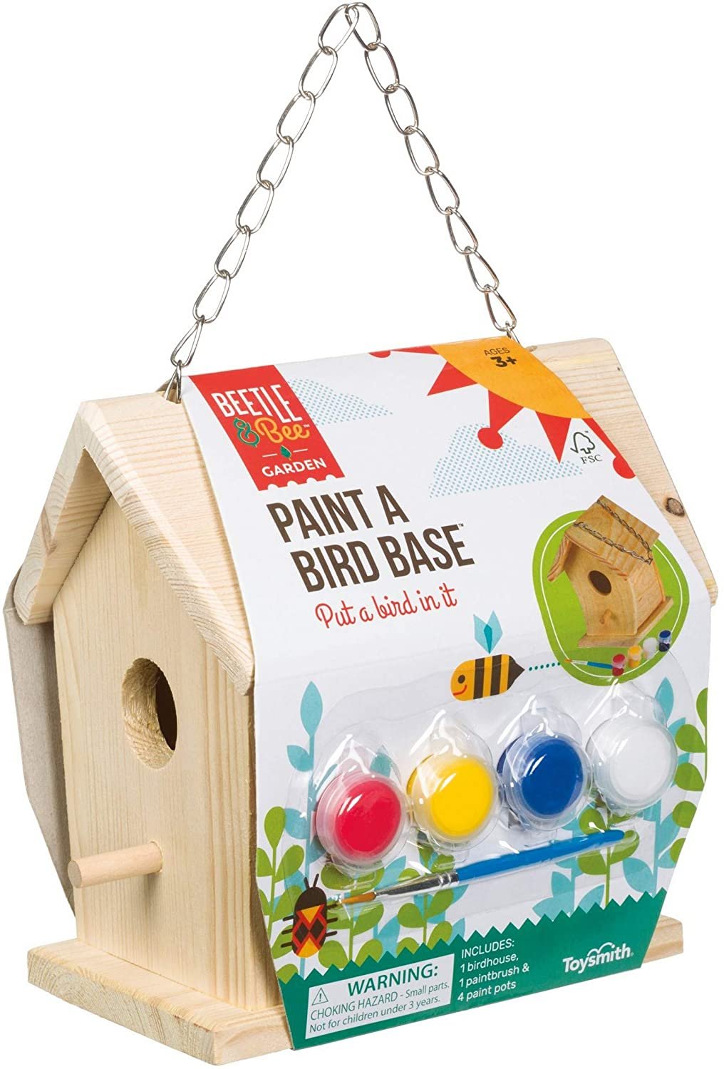 Paint A Bird Base (House) Craft Kit mw-19715